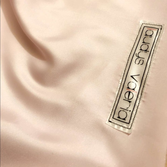 Colorful watercolor mini dress with a tie back - Picture 3 of 3